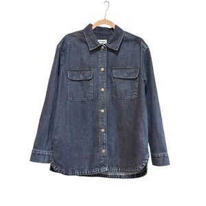 Old Navy Dark Wash Blue Denim Jacket